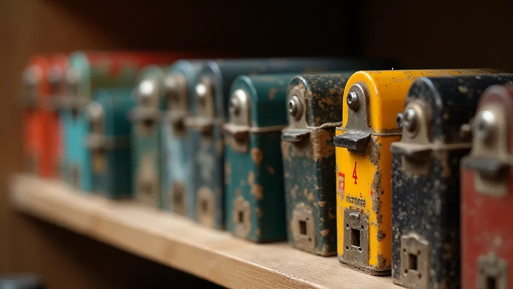 Collection of vintage typewriter ribbons