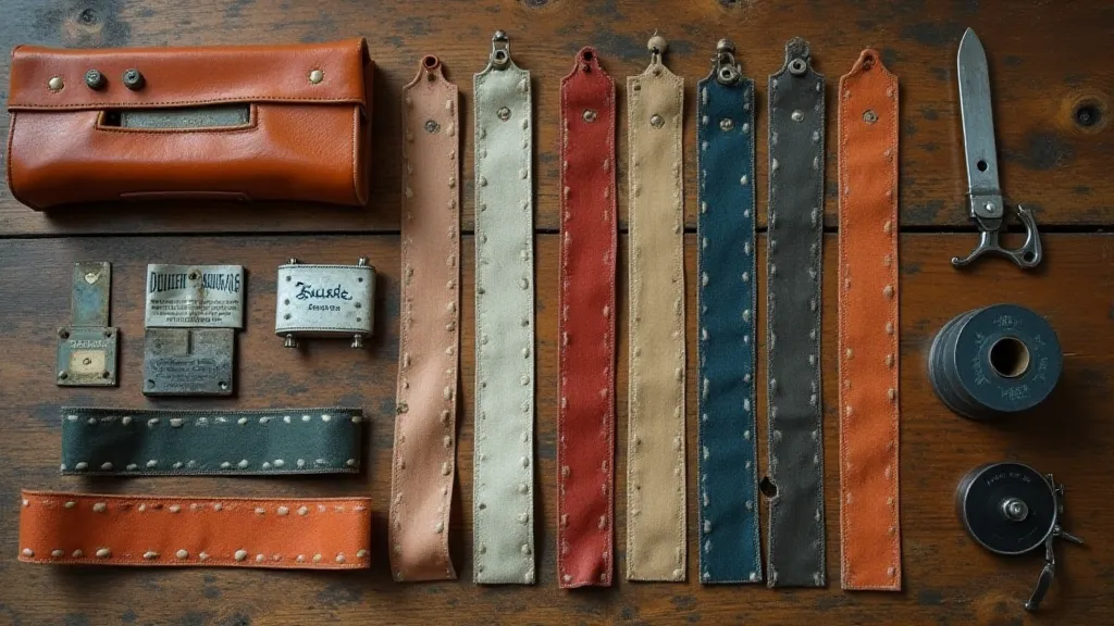 Collection of vintage typewriter ribbons