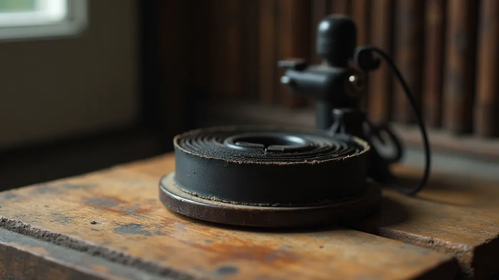Vintage typewriter ribbon spool