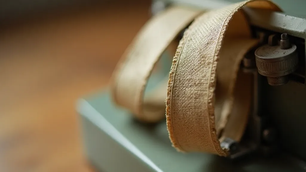 Vintage typewriter ribbon spool