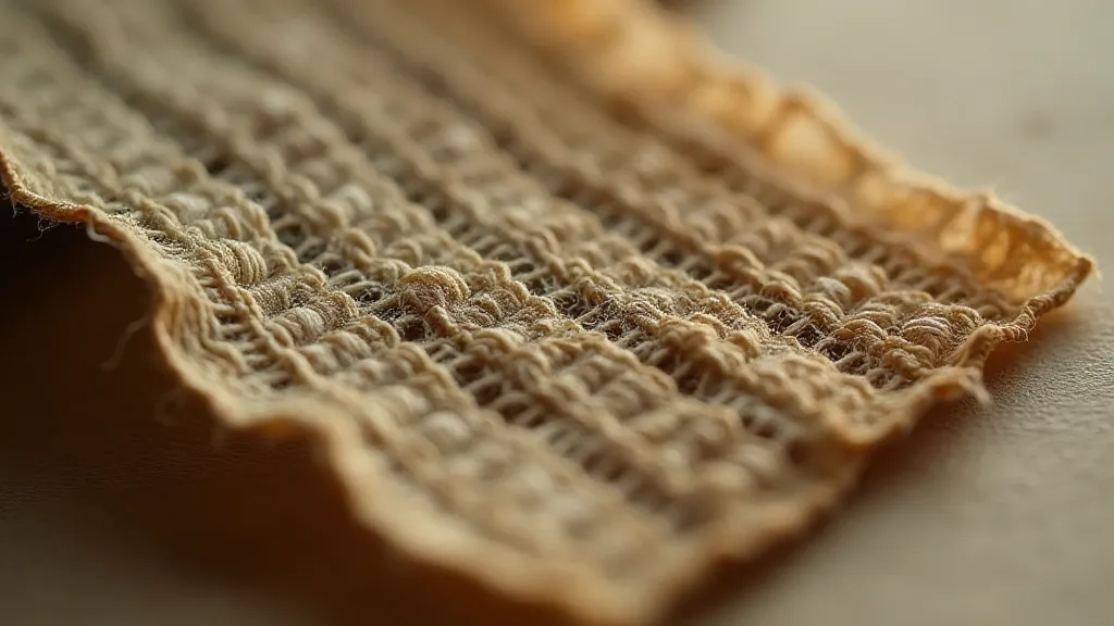 Vintage typewriter ribbon close-up