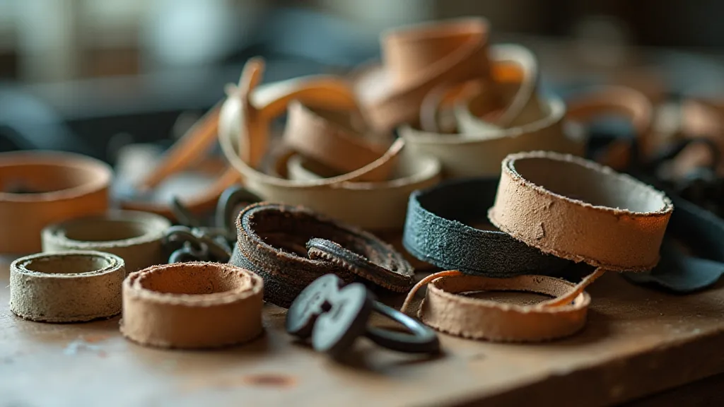 Collection of vintage typewriter ribbons